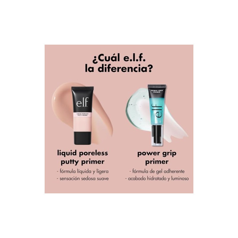 e.l.f. Cosmetics Power Grip Primer Prebase en Gel con Ácido