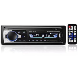 IRUEJFSR Autoestereo Reproductor Estereo para Automovil 7 Pulgadas MP3, Apoyar AUX/SD/AUX/USB/FM esterios de Autos Bluetooth, Llamada Bluetooth + Control Remoto FM