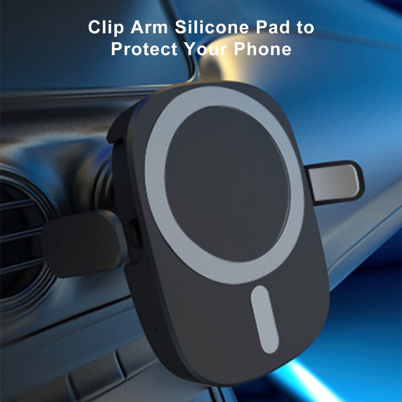Wireless Car Charger 15W 360° Rotation Magnetic Universal Air Vent