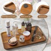 GCWSTJK 14 Inch Acacia Wood Serving Tray – Rectangular Wooden