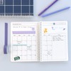 Monolike Checkers 4 Month Study Planner, Yellow - Chekers 4