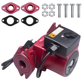 UPS26-99FC, 52722512 Water Circulator Pump 115V 1/6HP 3-Speed Boiler Pump for Hydronic Heating, Radiant Heating, Fan Coil Heating, Solar and Other System Types