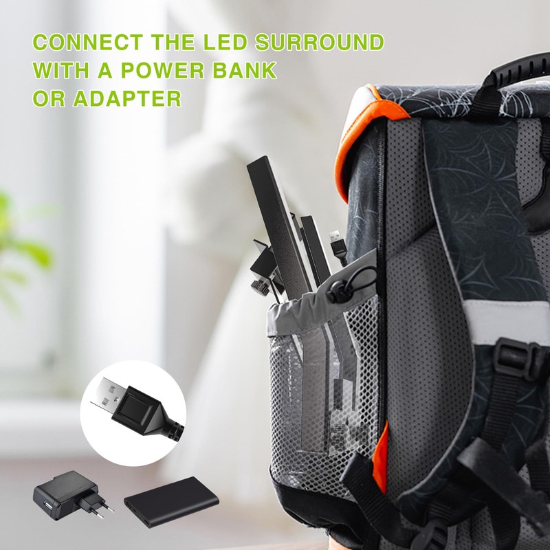 STASUN LED Dartboard Light, Foldable TOR135 Dartboard Lighting System for