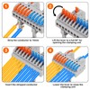 AITRIP 10pcs DIN Rail Terminal Blocks, DIY Splicing Wire Connectors