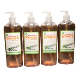 Champoo De Romero El Mejor 3 Piezas 500 Ml. C/u