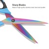 Scissors, Sharp Titanium Blades, Soft Grip Handle, Multi-Purpose Scissors Set