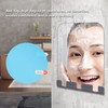 Anti Fog Shower Mirror Fogless Bathroom Shave Mirror Acrylic Shatterproof