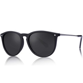 Carfia Vintage Polarized Sunglasses for Women UV400 Protection Classic Designer Style CA5100