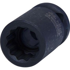 KS Tools 515.0915 1/2" 12 point impact socket, short, 15mm