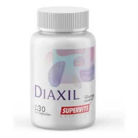 SUPERVITS Suplemento Alimenticio Diaxil Control Glucosa 30 Caps