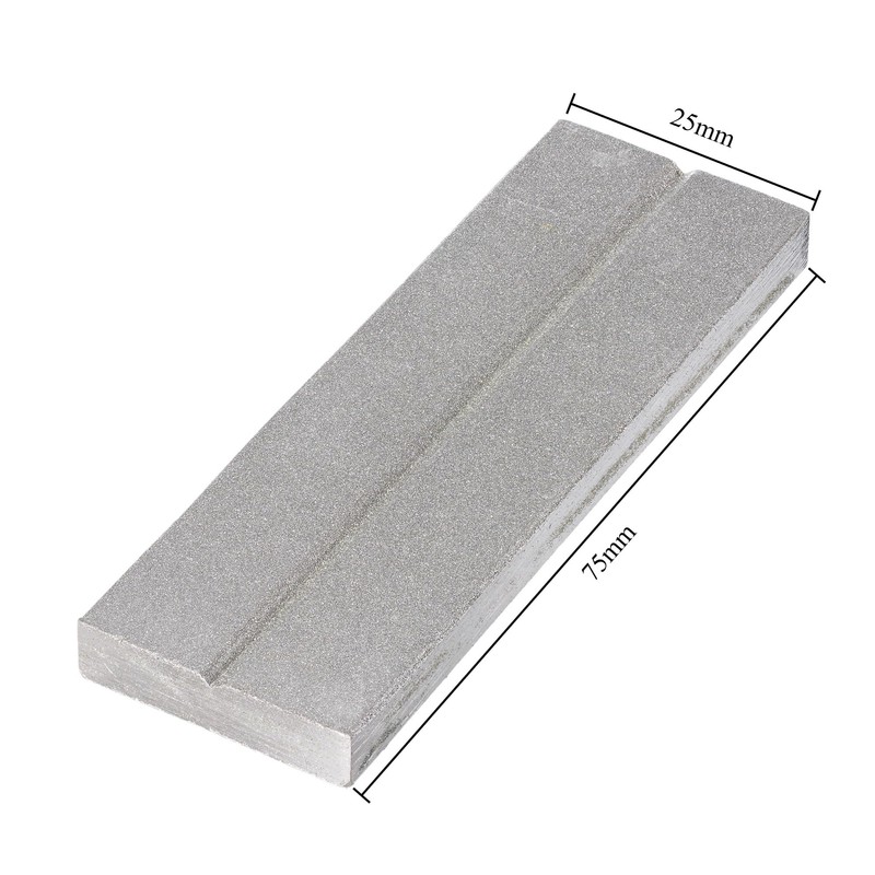 Diamond Pocket Knife Sharpener Dual-Sided Sharpening Stone for Fish Hook