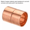 sourcing map Copper Pipe Coupling 16mm Straight Connecting Adapter with
