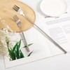 Set of 2 Extendable Forks, 22-65 cm, Extra Long Handle,