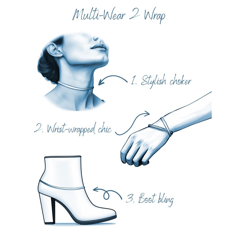 SPUNKYsoul 2 Wrap Bracelets (Brown, Teal, Copper)