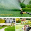 FANHAO 2 Pack Lawn Sprinklers for Yard, Heavy Duty Metal