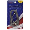 Astatic 302-10268 Grey 3' CBL with Pl259 Connectors