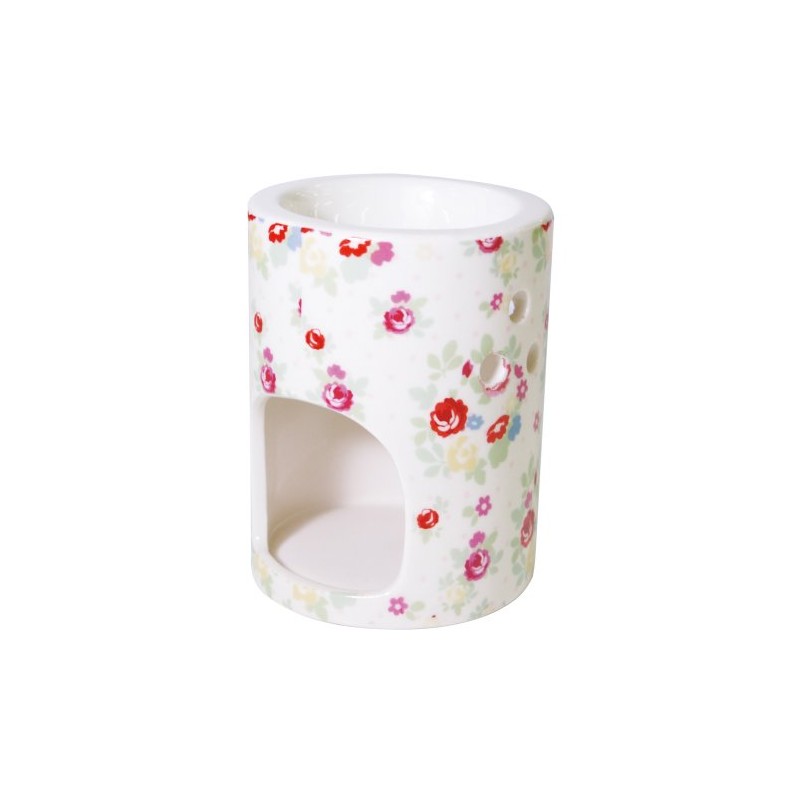 Bloomy Flower Aroma Pot, White