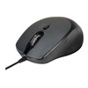 Port Connect Silent, optische USB-A/USB-C Maus, 3600 DPI, schwarz