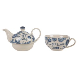 Sass & Belle Blue Willow Floral Tea for One