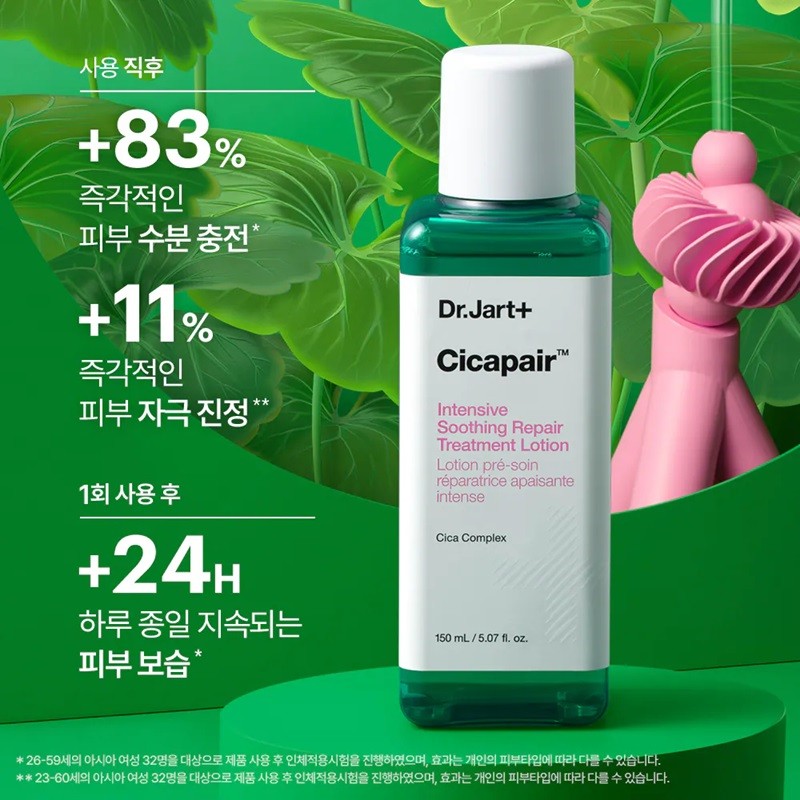 Dr. Jart+ [Soothing Care Set] Cicapair Calming Routine Care for