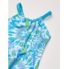 Kanu Surf Girls' Jasmine Beach Sport Halter One Piece Swimsuit,