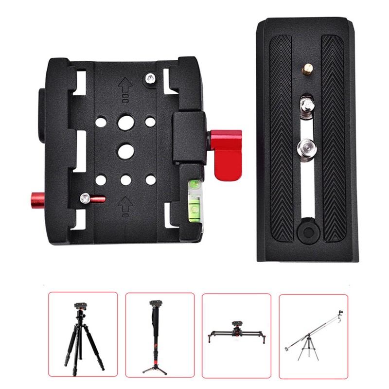 P200 Quick Release QR Clamp Base Plate for Manfrotto 500