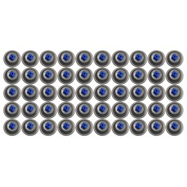 Generic Pack of 50 Blue Tip Diaphragm Replaces for 823492 Comparible with Wascoma, Huebsch, Speed Queen, Unimac Washing Machine