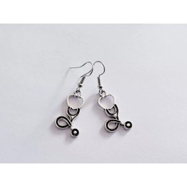 Bling Sparkle Shine Ltd.  Stethoscope Earrings, Stethoscope Dangle Earrings, Nurse Earrings, Nurse Gift