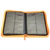 docsmagic.de Pro-Player 4-Pocket Zip-Album Orange - 160 Card Binder -