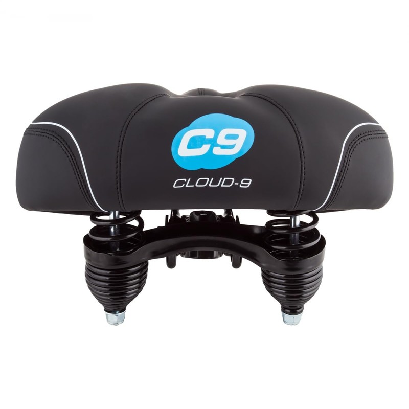 Cloud-9 Cruiser Select Saddle, 10.5" x 10.75", Black Soft Touch