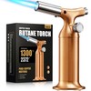 RAVS Solid Copper Butane Torch, Kitchen Torch Lighter for Creme