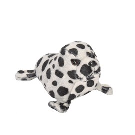 Wild Republic Pocketkins Eco Harbor Seal, Stuffed Animal, 5 Inches, Plush Toy, Made from Recycled Materials, Eco Friendly
