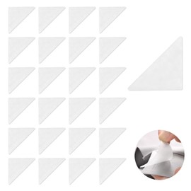 Pack of 150 Collar Stays Stickers, Universal Shirt Collar Stickers, Easy to Remove, Triangular Shirt Collar Stickers for Men Women Shirt Polo Shirt