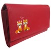 Klassek Fox in Love Womans Red Purse Brand Image on