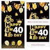So Happy IM Forty Today Happy 40th Birthday Banner de