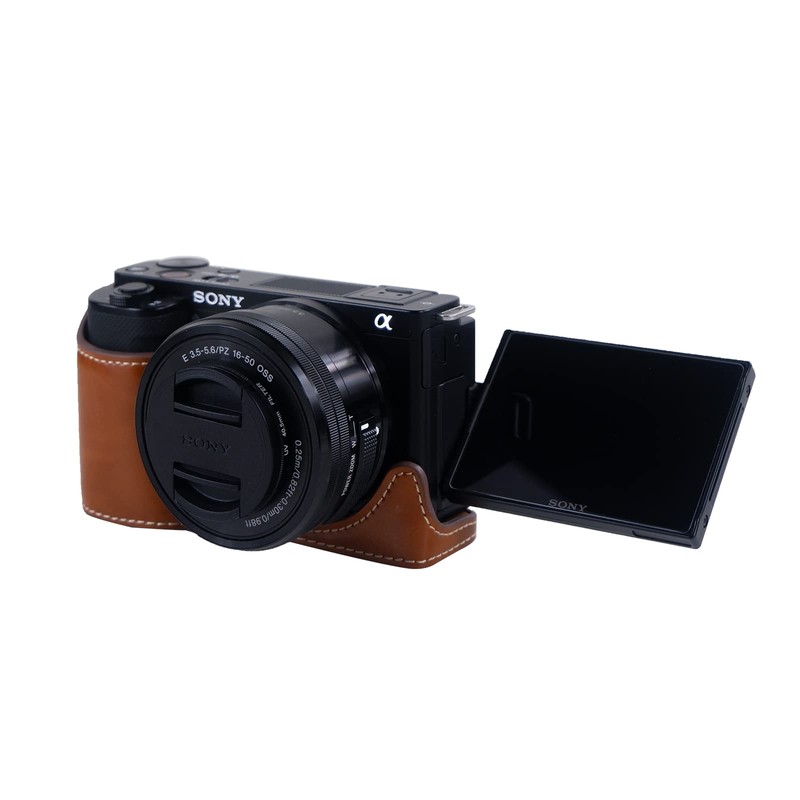 Rieibi ZVE10 Case - High Quality PU Leather Half Case
