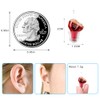 Hearing Aids, Hearing Amplifier, CIC Hearing Amplifiers for Seniors Battery
