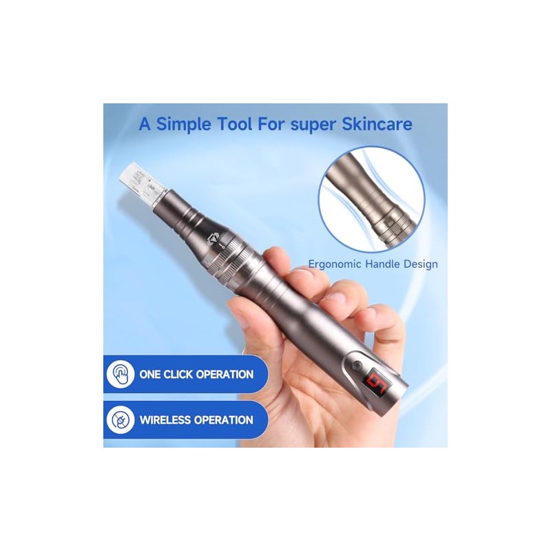 Rodillo De Microagujas Para Uso Domstico De 0,25 Mm, Para