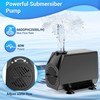 NFESOLAR Pond Waterfall Spillway Kit for Outdoor Pond up to