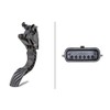 HELLA 6PV 009 978-811 Sensor, accelerator pedal position - for