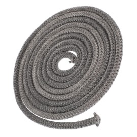 KOMBIUDA Fiberglass Rope Seal Gasket for Wood Stove Door Replacement High Temperature Resistant Easy Installation Flexible Texture for Secure Fit Fireplace Replacement Parts