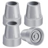 ZIYIZE Crutch Tips 4-Pack 7/8 Inch Upgrade Heavy Duty Rubber
