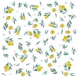 Maydahui Wall Stickers, Plants, Lemon, Leaves, Scandinavian, Stylish, Wall Decor, Wallpaper, Wall Stickers, Kindergarten, Nursery School, Kids, Room, Educational, Room Decoration, Entryway, DIY, Removable, Poster, Sticker, Wall Decor, Wall Decor