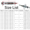 30 pcs Molly Bolts, Metal Drywall Anchors, Heavy Duty Zinc