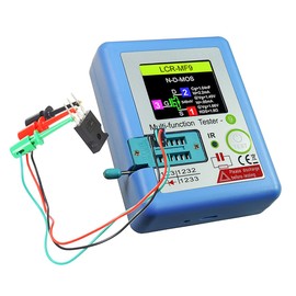 DollaTek Transistor Tester MF9 Transistor Tester TFT Diode Transistor Resistance Meter NPN PNP Multimeter