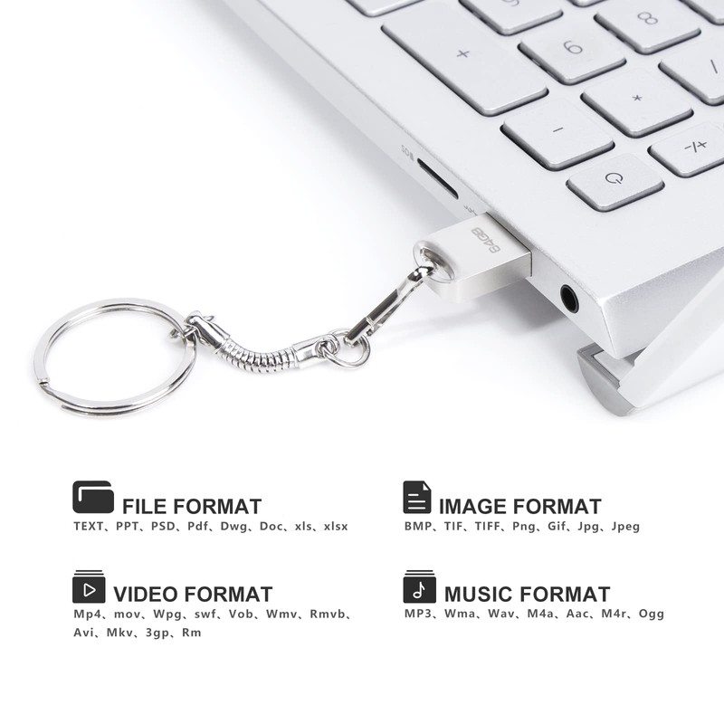 USB Stick 64 GB, Mini Memory Stick 64 GB USB