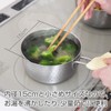 Ernest A-77454 Tsubame Sanjo Snow Flat Pot (One-Handed Pot), Induction