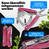 Aventuris® Pink Multi-Tool Stainless Steel with 21 Functions, Gifts for