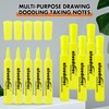 cloudriver Highlighters Bulk Pack of 78, Yellow Highlighter, Chisel Point,