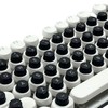Keyboard Stickers for Long Nails, Adhesive Reusable Protective Raised Silicone